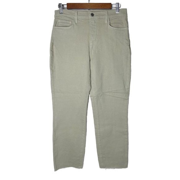 L’AGENCE | Sada Ankle Slim High Rise Jeans in Limestone NWOT - Picture 3 of 10